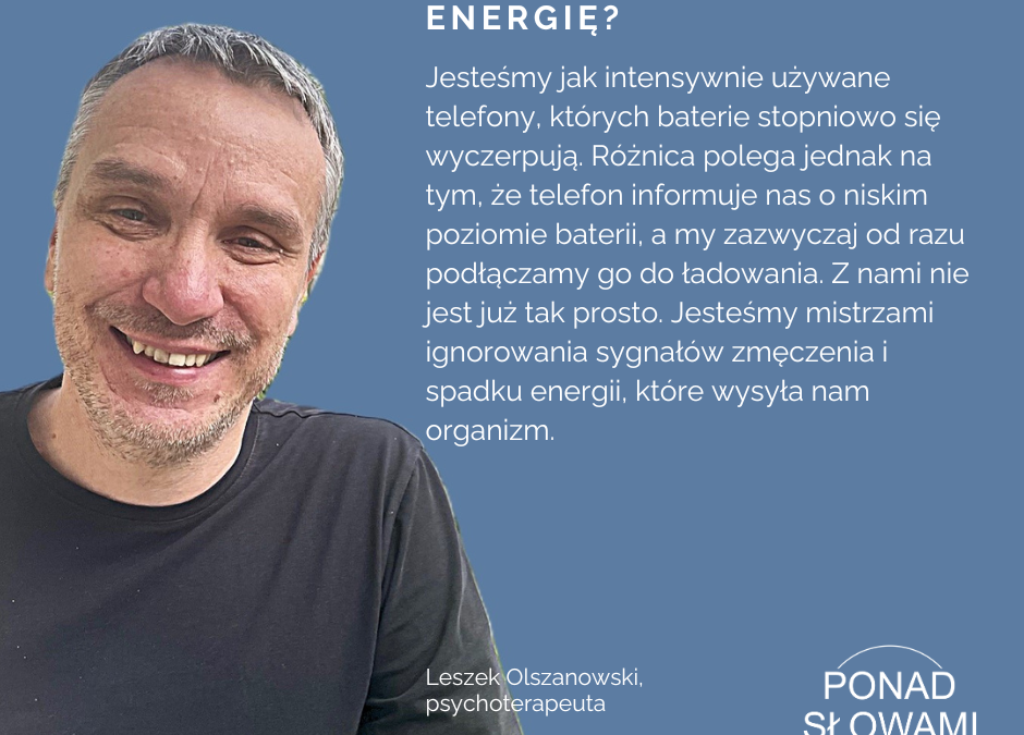 Skąd bierze się energia człowieka?